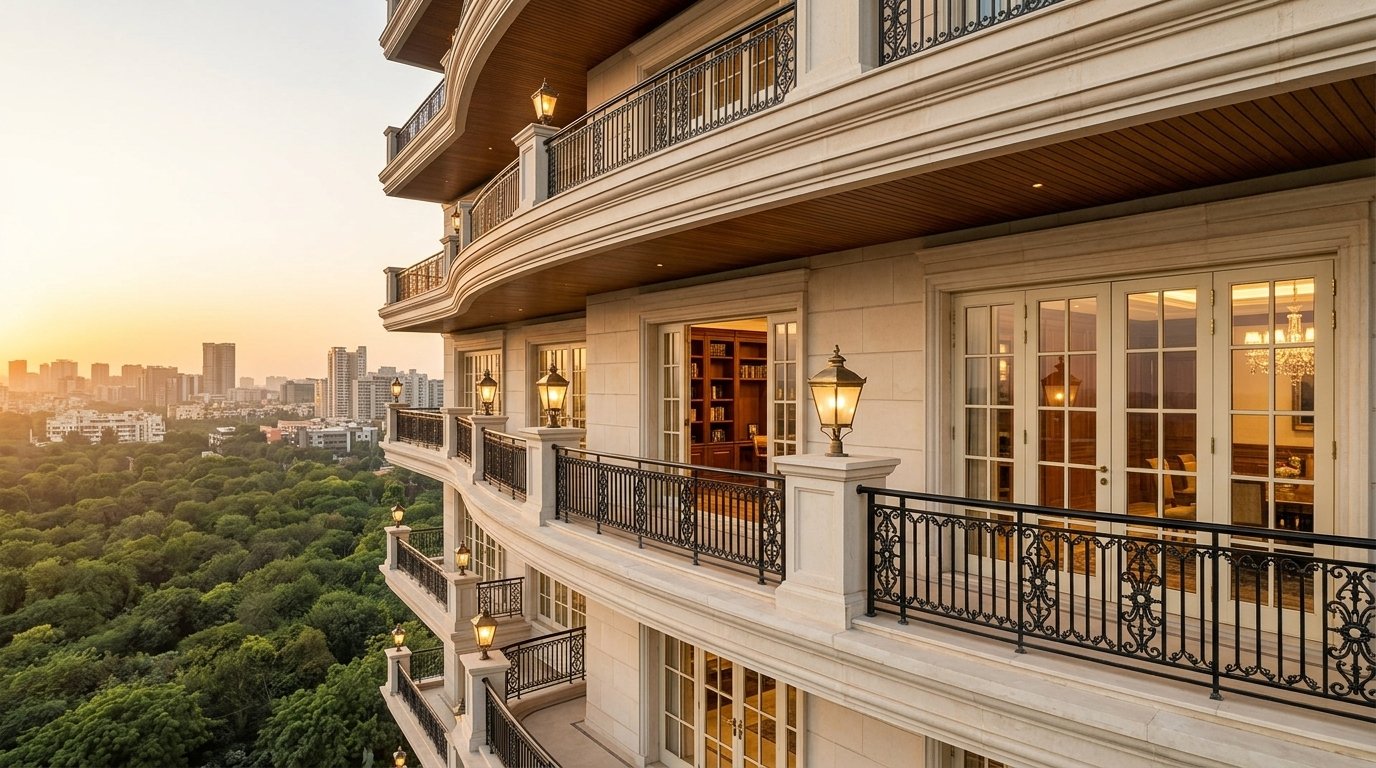 Project 59 Crown Penthouse Skyline Balcony